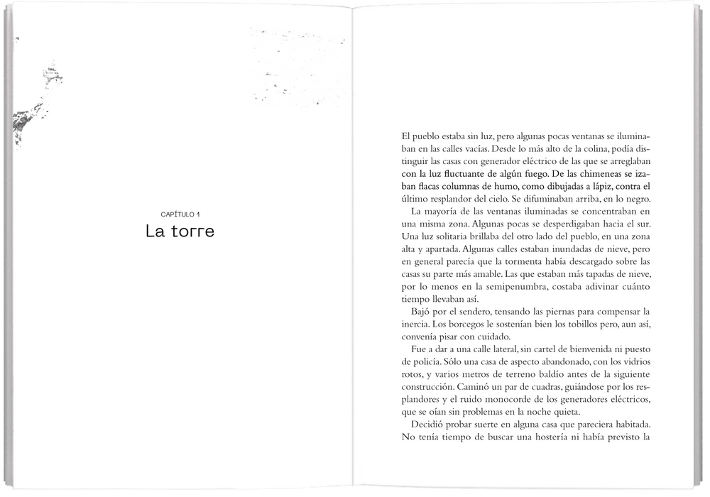 interior del libro