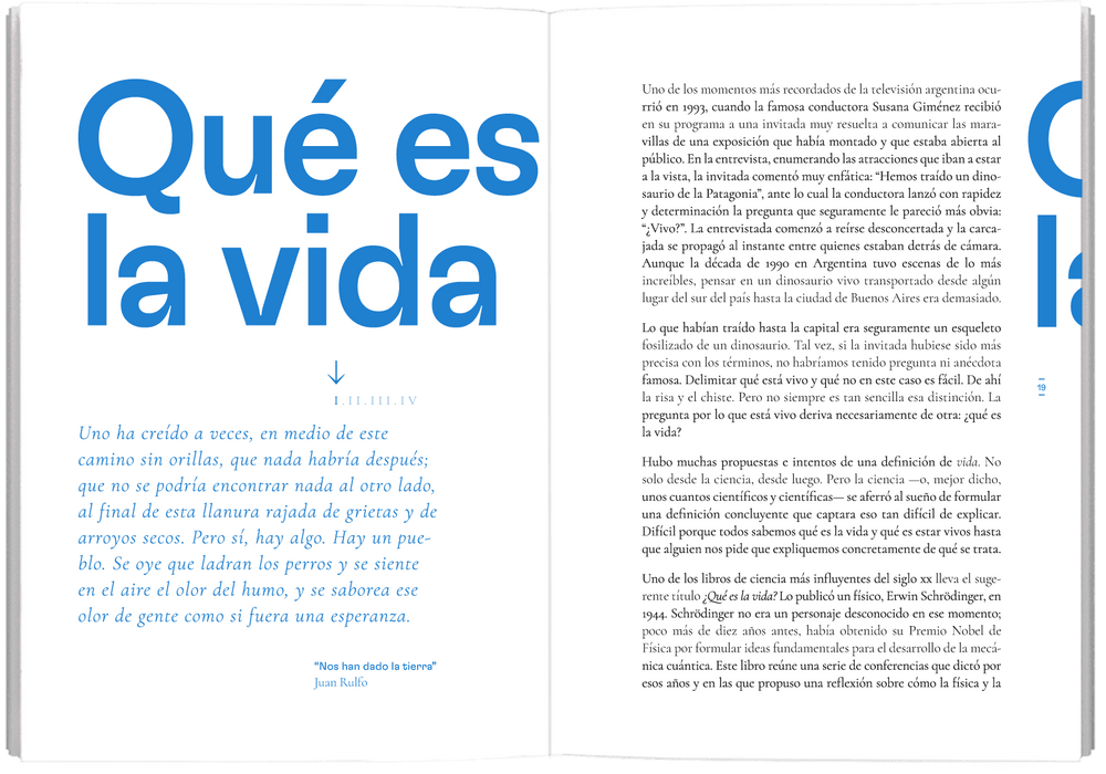 interior del libro